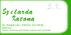 szilarda katona business card